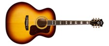 Guild F-55e Maple Acoustic Electric Guitar, Sitka Spruce Top, Antique Sunburst