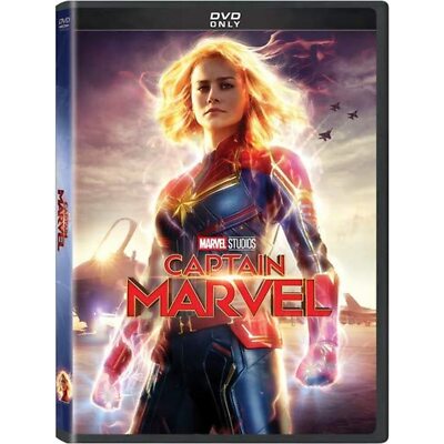 CAPTAIN MARVEL (DVD, 2019, Widescreen) NEW