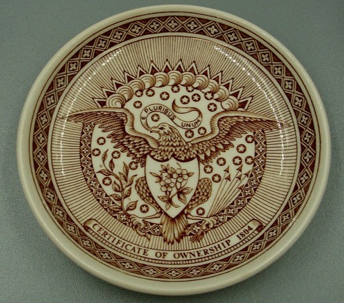 Alfred Meakin FAIR WINDS BROWN Coasters SOLD IN SETS OF FOUR More Here - Picture 2 of 3