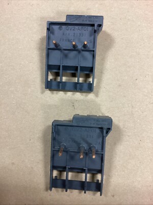 Telemecanique GV2-AF01 Combination Block Manual Motor Starter Lot Of 2 A87