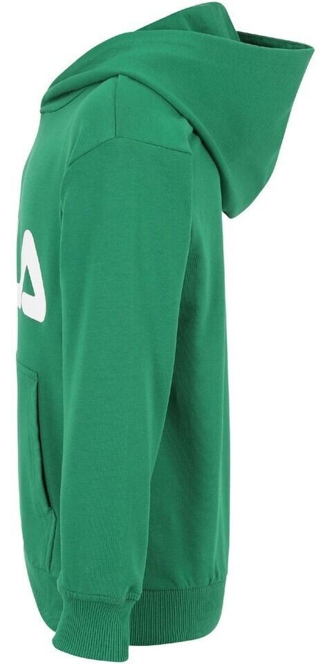 FILA Classic Felpa con Cappuccio Uomo Taglia UK XS Verde NUOVO