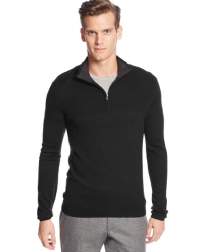 Calvin Klein Mens Sweater Sz S Solid 