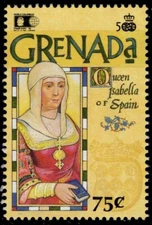 GRENADA 2067 - Columbian Stamp Expo '92 "Queen Isabella" (pc29732)
