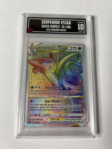 Serperior VSTAR graded PSA 10 for sale on eBay