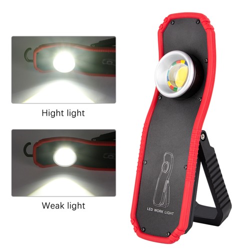 LED COB Work Light Magnetic Flashlight Rechargeable Light Power Bank Lamp NEW - Picture 7 of 12