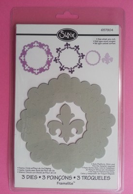 SIZZIX Die Cutter Rectangle Plaque pour Big shot cuttlebug
