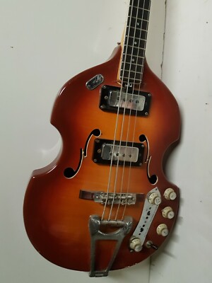 1969 VOX SPYDER / VIOLIN BASS - BUILT IN EFFECTS - DISTORTION - BOOSTER - TUNER