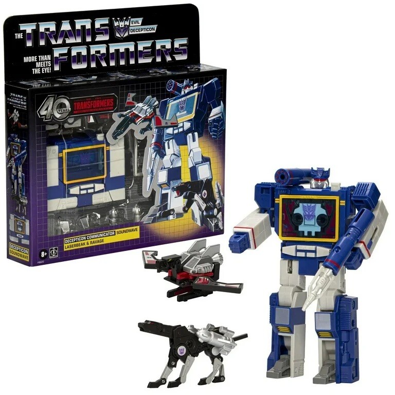 Transformers 40th Anniversary Retro G1 US Edition~Soundwave