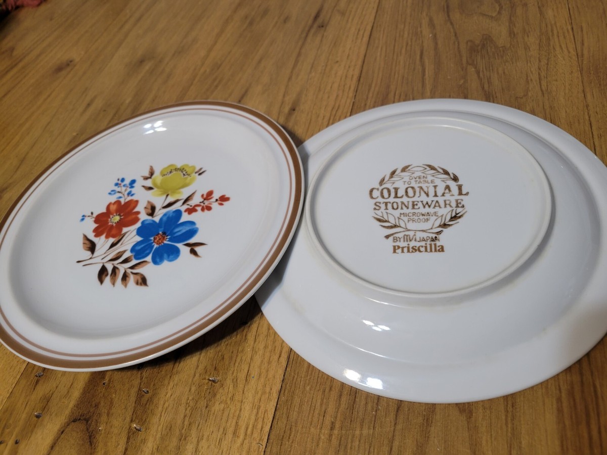 Priscilla Japan Colonial Stoneware Oven To Table 8.25