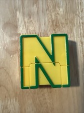 Vintage 1985 Alpha-Bots Transforming Letters Alphabet Transformers Letter N