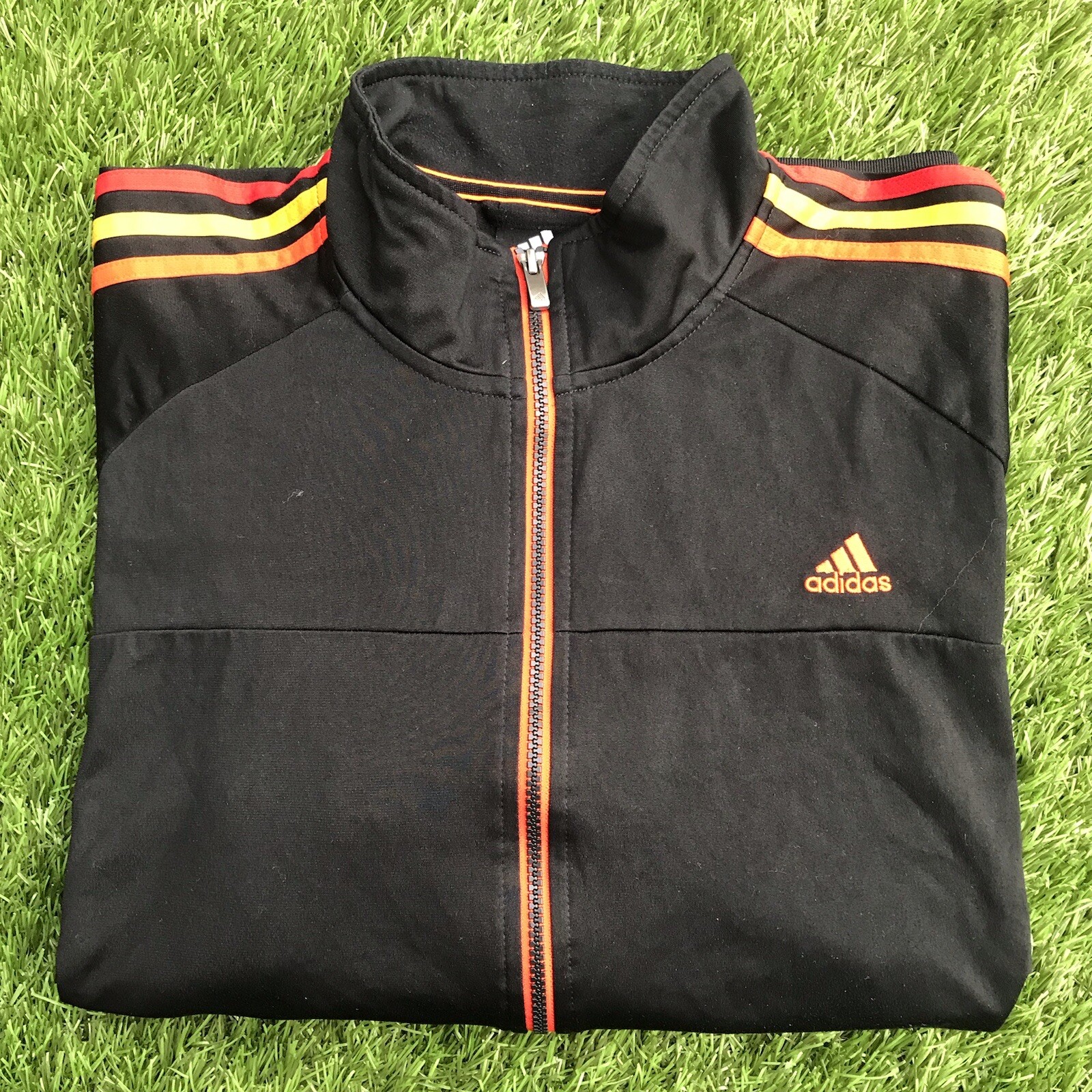 Adidas Essentials Performance Tracksuit Top. Blac… - image 5