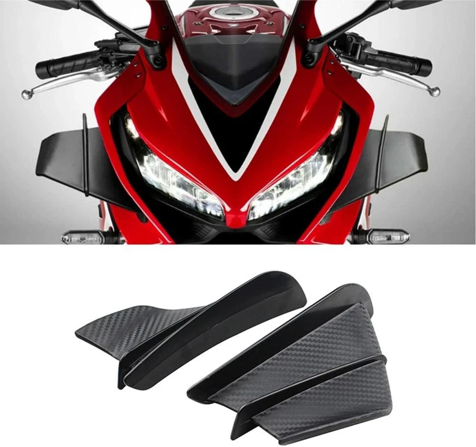 Kit de alerón de viento fijo aerodinámico para YAMAHA R15 R25 R3 R6 R1 FZ1 FZ6 FZ8 Foto 2 de 4