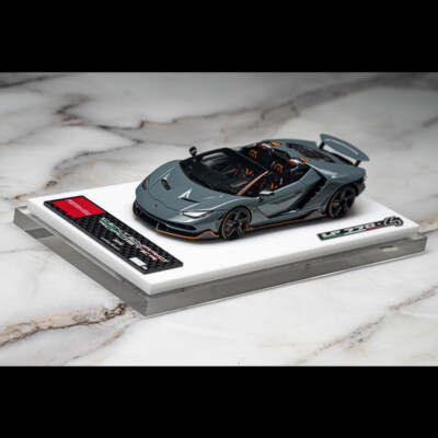 MakeUp 1:43 Model Lamborghini Centenario Roadster LP770 2016 Rear Wing Up EM783C