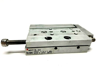 SMC MXF16-30 Pneumatic Guided Cylinder 16mm Bore 30mm Stroke