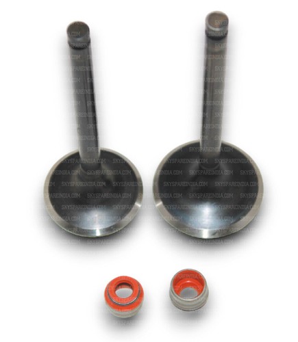 Engine Valve IN/EX Set With Seal For Royal Enfield Himalayan Scram 411cc - Picture 14 of 16