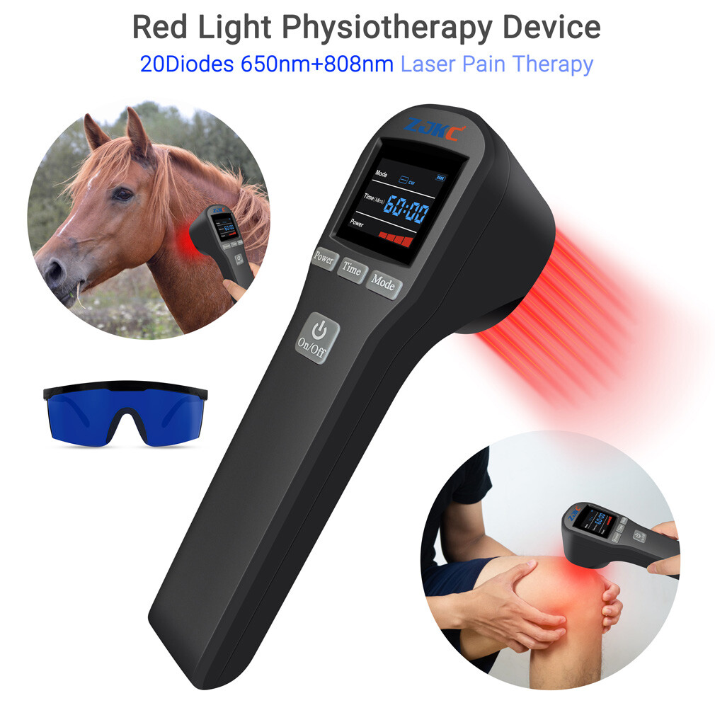 880mW Red Light Therapy for Wound Healing Pain Relief Cold Laser Device 808nm
