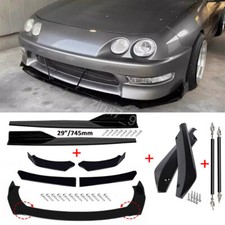 For Acura Integra Front Bumper Lip Strut Rods Side Skirts Rear Lips Body Kit