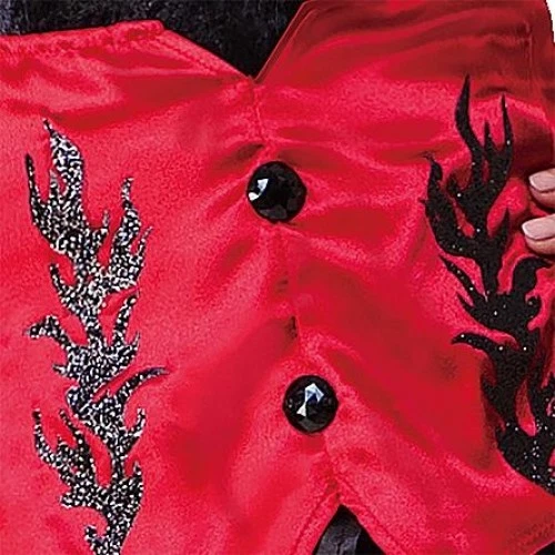 Disfraz de diablo gótico totalmente ghoul para mujer talla única Foto 3 de 4