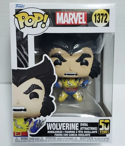 WOLVERINE Fatal Attractions - X-Men Funko POP! #1372 Collectible Figure BOX WEAR