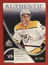2021 Upper Deck SP Game Used 2003-04 Retro Rookies /999 Philip Tomasino #RC-13