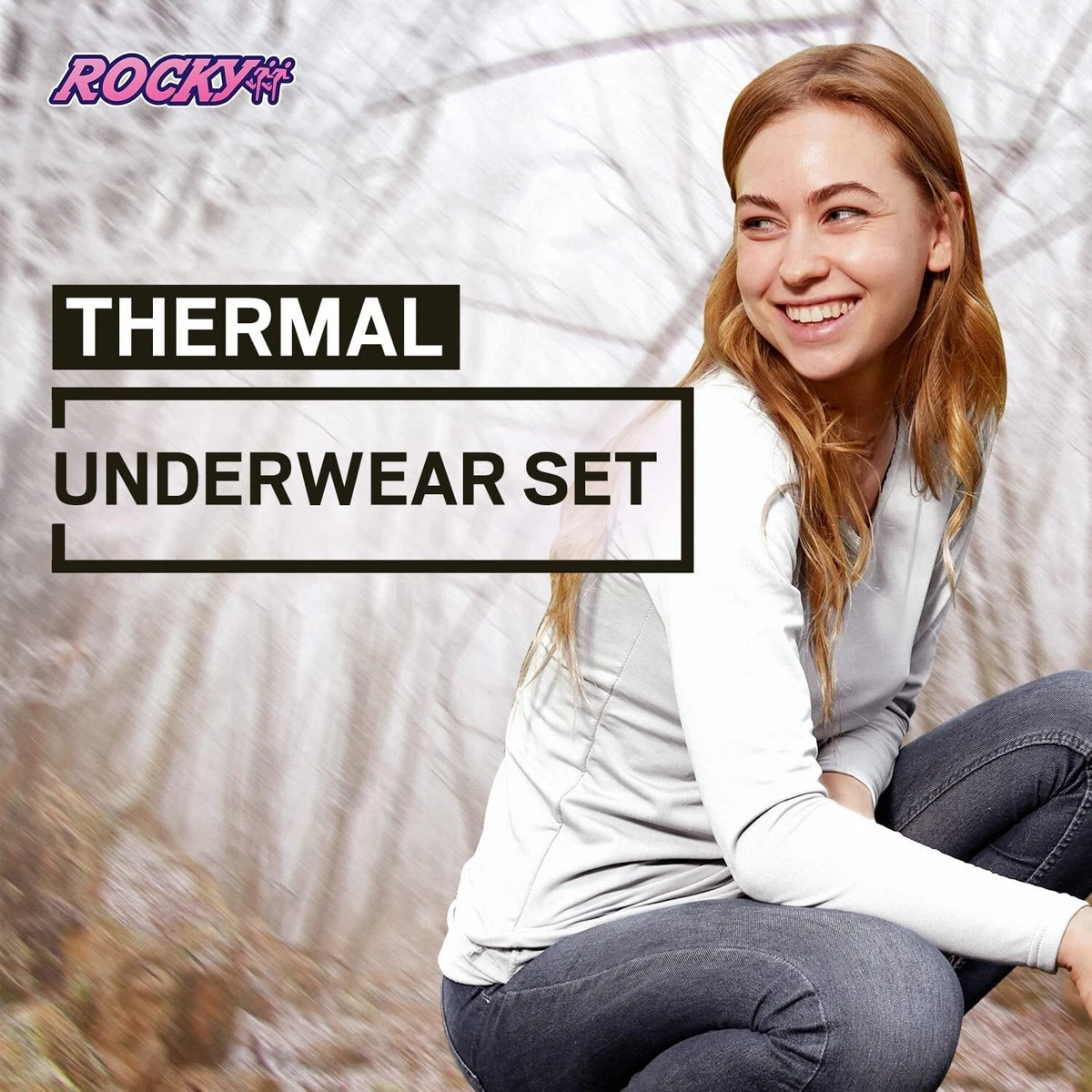 Buy Rocky Thermal Underwear for Women (Thermal Long Johns Set