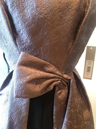 NEW Kay Unger Kimberly Kay Sleeveless Jacquard Jumpsuit Walk The Maxi Dress Sz 4 - Picture 3 of 7