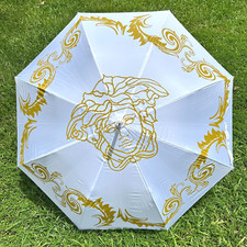 DEFECTIVE without tags VERSACE Medusa Limited Edition Large White Gold G3D