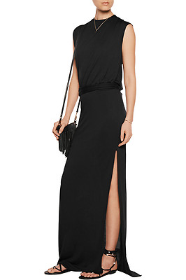 modal jersey maxi dress Jersey Modal Midi Dress