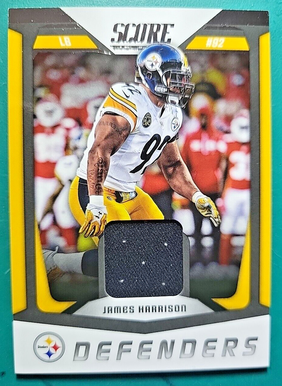 2018 Score   Defenders Jerseys   #23 James Harrison  Team: Pittsburgh Steelers