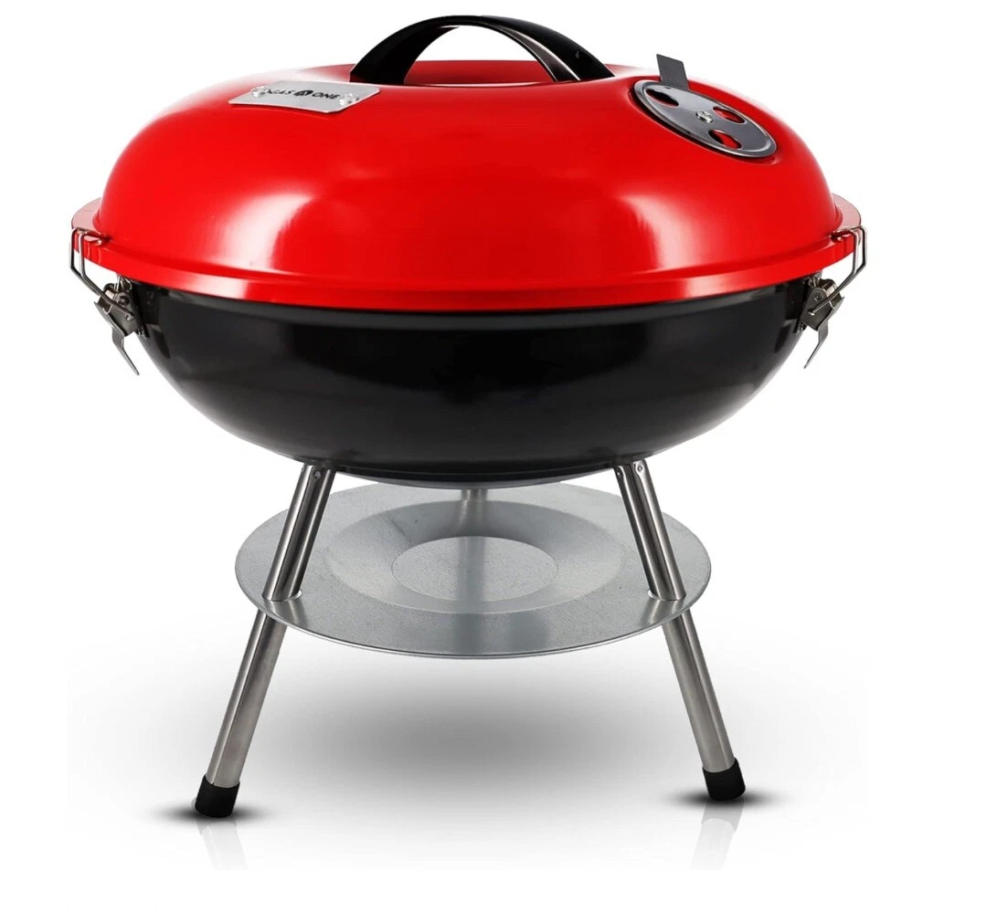 Red Charcoal Medium Barbecues, Grills & Smokers for sale | eBay