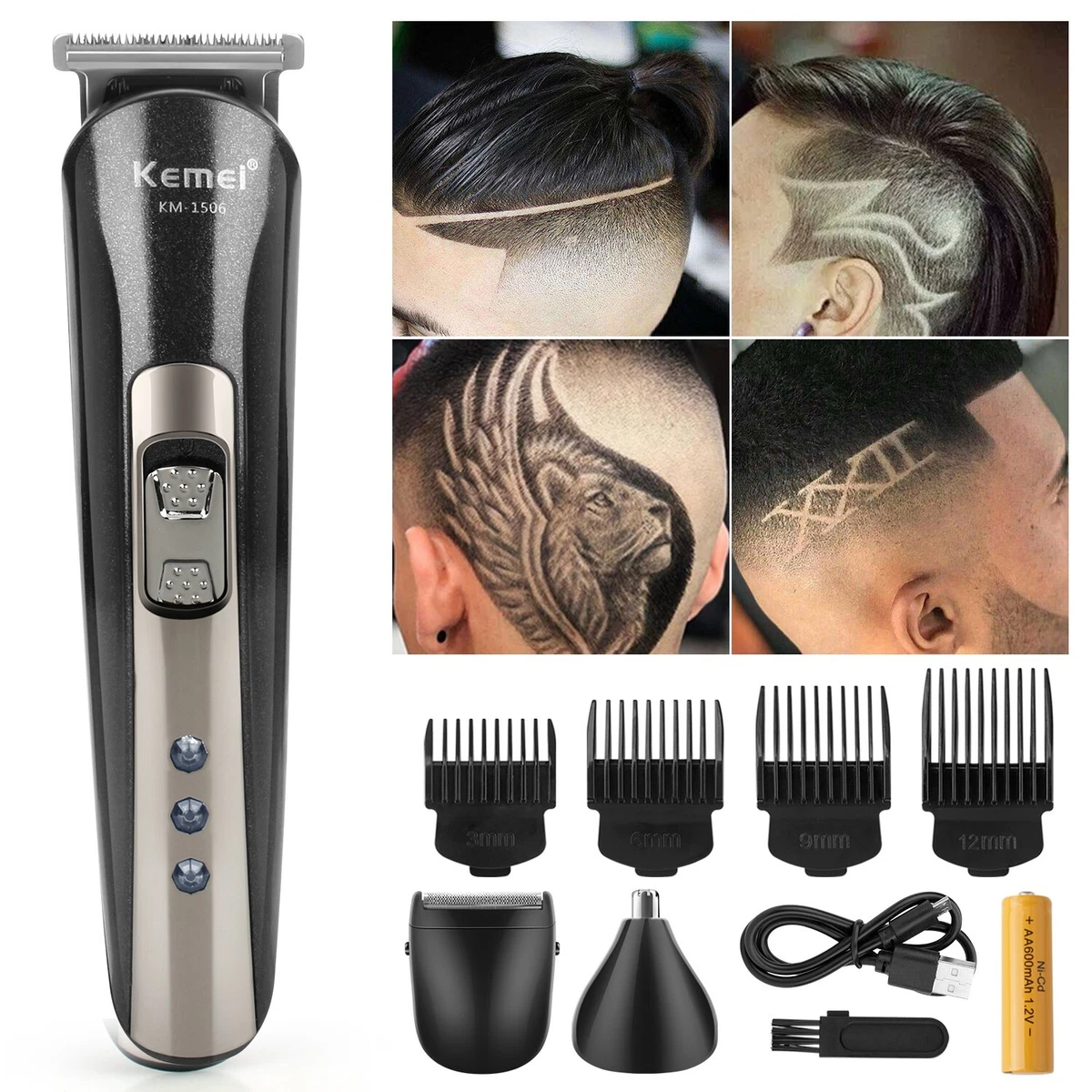 Small hair and beard clipper - KEMEI