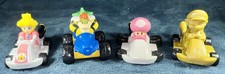 Lot of 4 Mario Kart McDonalds Happy Meal Toys Super Mario Figures Nintendo 2024
