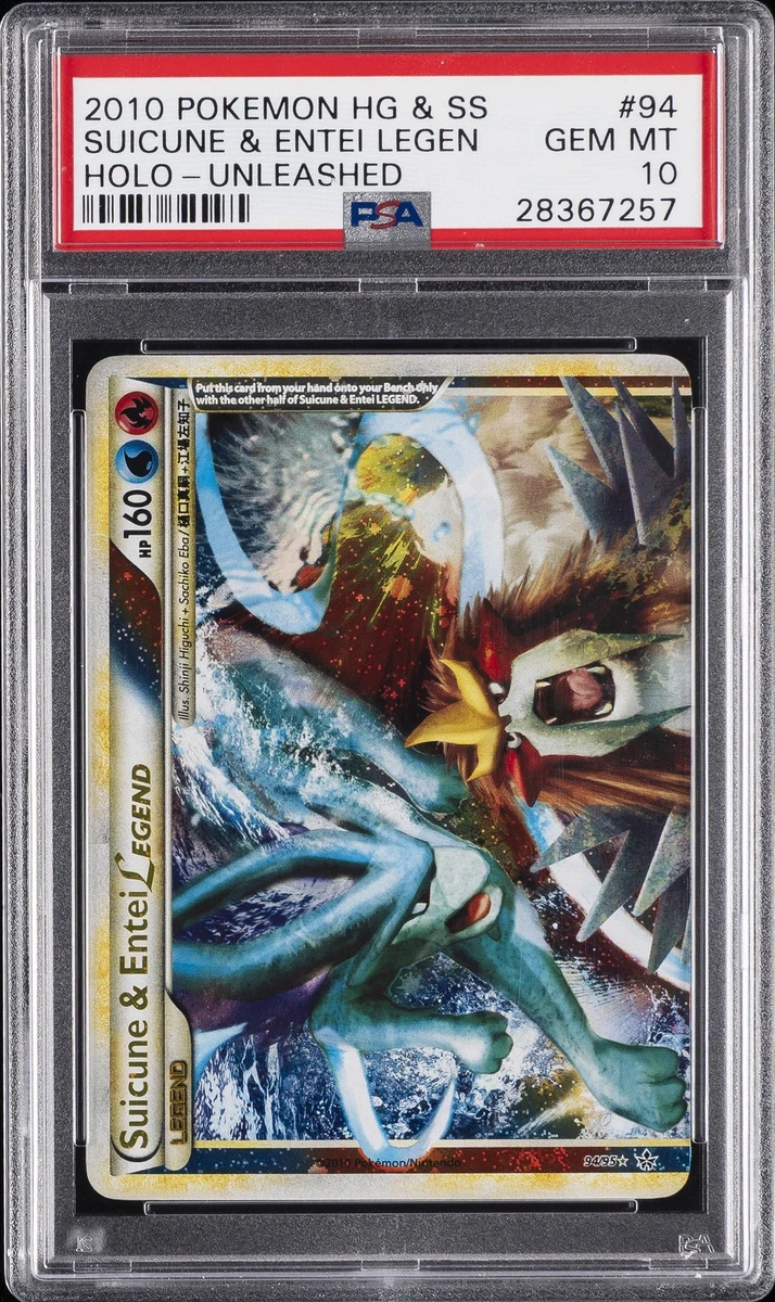 Suicune & Entei Legend Legend Pokémon TCG Cards for sale | eBay