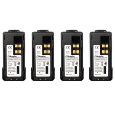 4pcs 3200mAh Two Way Radio Battery for Motorola XPR7350 XPR7380 XPR3300 XiRP8600