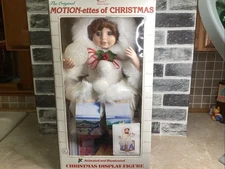 Telco Motion-Ettes of Christmas Snow Girl Animated and Illuminated- Tested Works