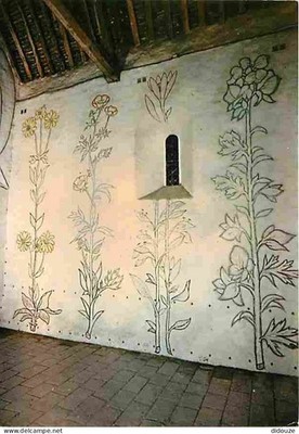 Postcard - 91 - Milly la Foret - La Chapelle Saint-Blaise des Simples decor