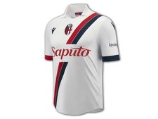 Maillot Extérieur FC Bologne 23/24 – Macron – Blanc – Tailles M L XL XXL