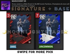 DIGITAL Topps WWE Slam 25 - MAIN EVENT TALKING SMACK - STONE COLD STEVE AUSTIN