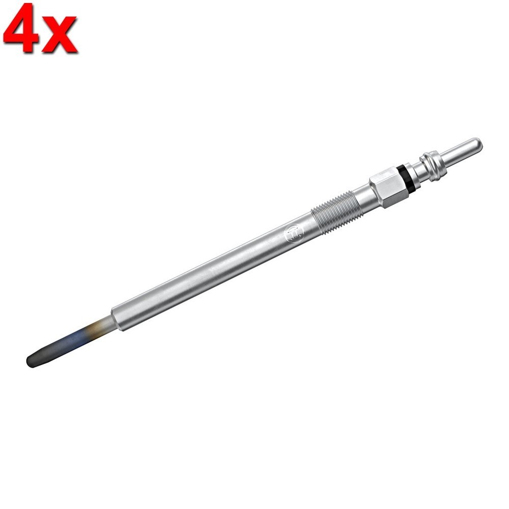 BOSCH 4x Glow Plugs For CITROEN FORD JAGUAR LAND ROVER PEUGEOT 01-18 0250203004