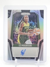 EZI MAGBEGOR 2025-26 PANINI PRIZM WNBA AUTO SILVER #SG-EM SEATTLE STORM Q5908