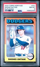 2024 Topps Heritage Shohei Ohtani *FLIP STOCK* RARE! Only 5 Made Dodgers LOW POP