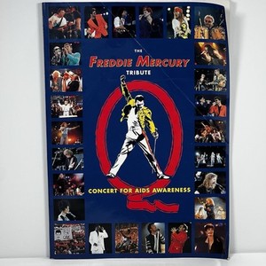 FREDDIE MERCURY 1992 追悼コンサート ポスター ヴィンテージ FREDDIE MERCURY 1992 追悼コンサート ポスター ヴィンテージ image