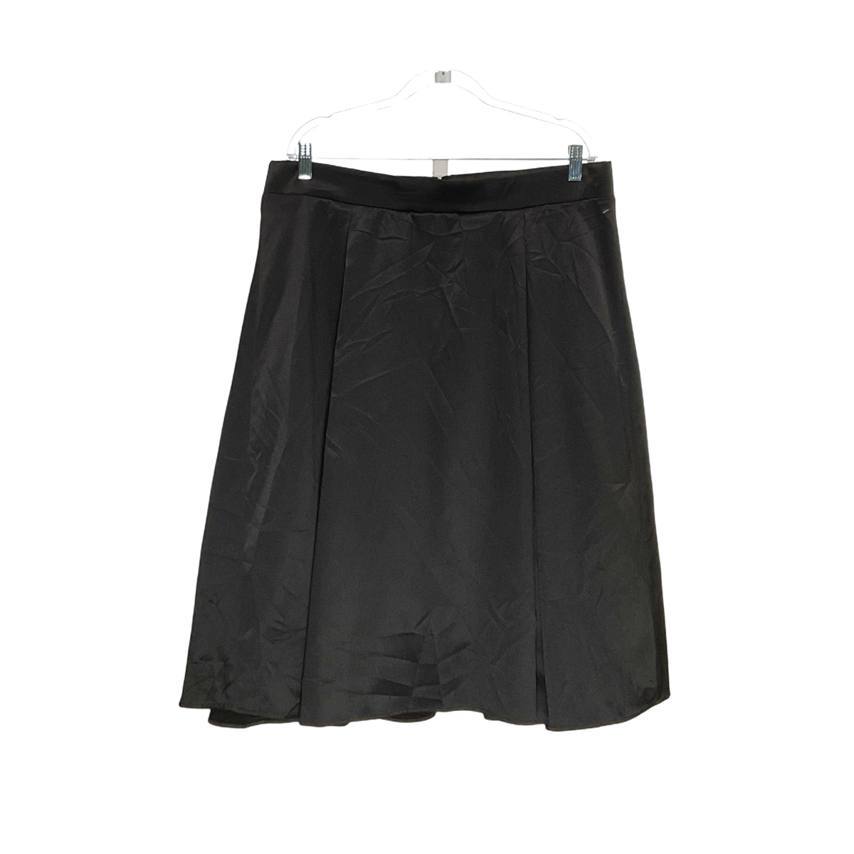 Torrid Plus Skort TORRID Black Plus Size A-Line Knee Length Skirt
