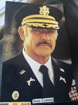 Sean Connery Original Signiertes Farbfoto