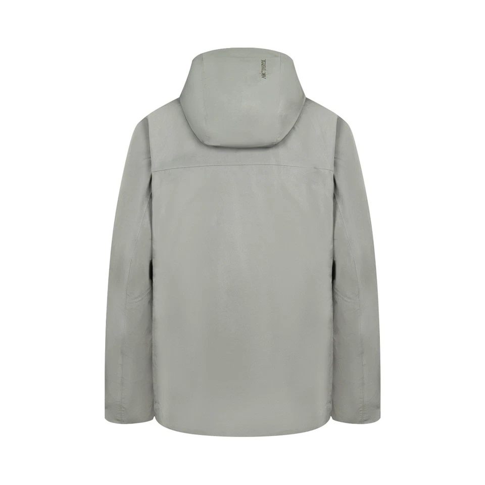 ARC Pájaro Bordado Macai Pato Plumón Parka Chaqueta Carcasa Dura Exterior Abrigo con Capucha Foto 2 de 4