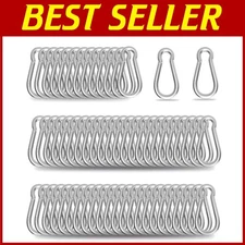 Heavy Duty Galvanized Steel Carabiner Clips