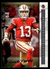 Brock Purdy 2022 Panini Chronicles #213 Luminance Update Rookies Pink