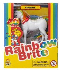 Rainbow Brite Starlite 40th Anniversary Horse Figure TLS Toy NEW Sealed