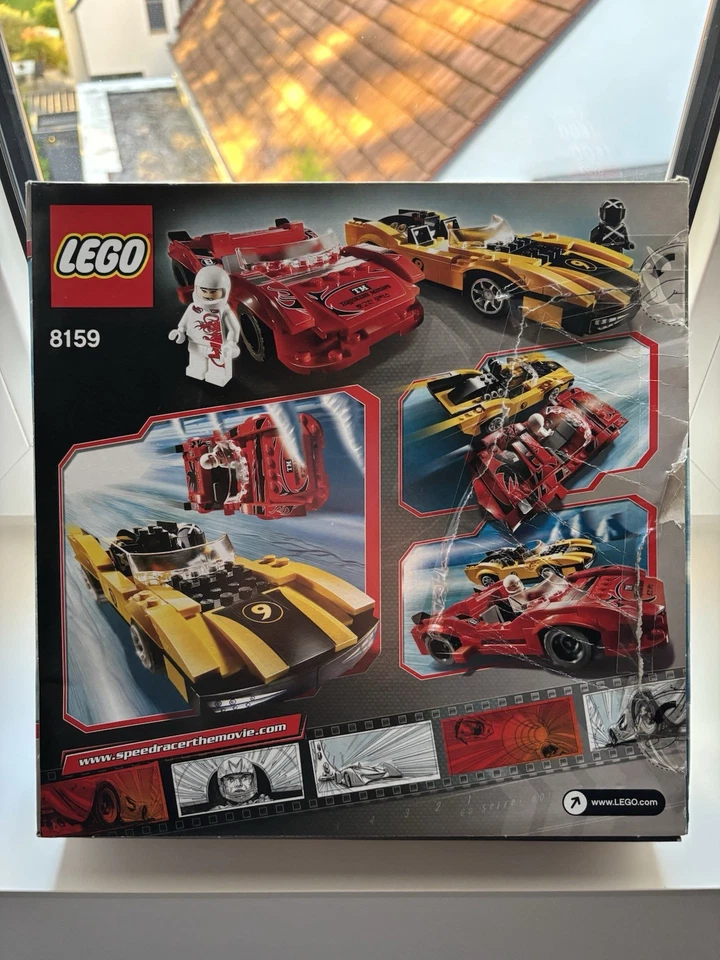 LEGO Speed Racer: Racer X & Taejo Togokhan (8159) - vollständig mit OVP & OBA - Bild 2 von 2