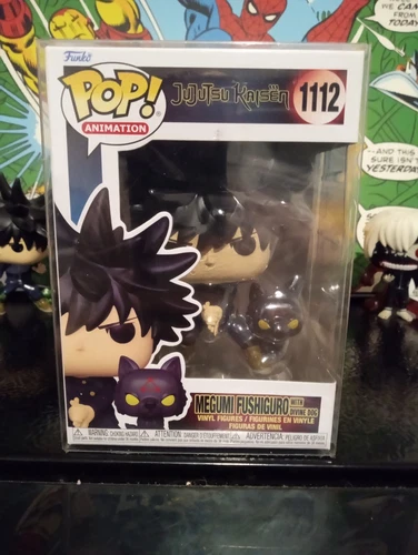 Funko Pop! Jujutsu Kaisen - Megumi Fushiguro w/Divine Dog #1112 + protector